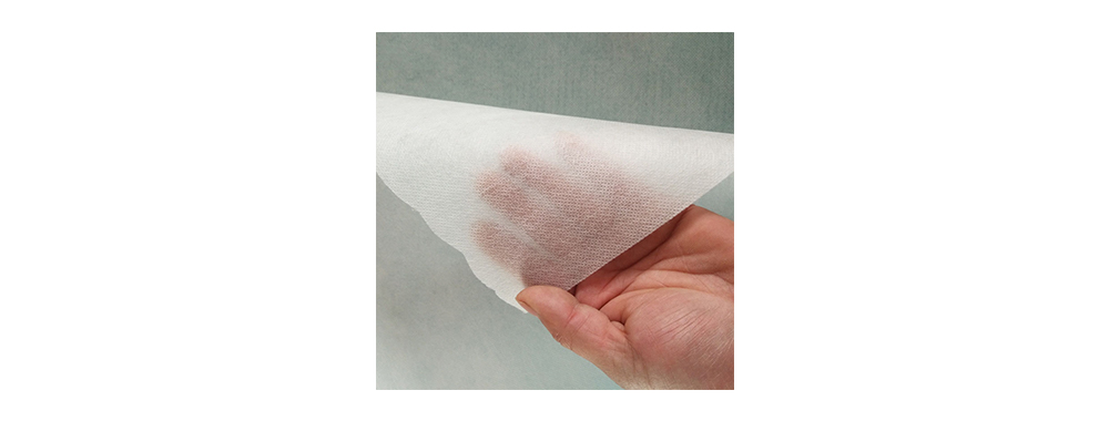 Uniformity testing of non-woven fabric thickness