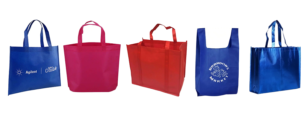 Non woven bag types classified by structural process