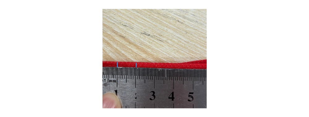 Synberrypackage strictly implements the sewing standard of 2 stitches per centimeter.